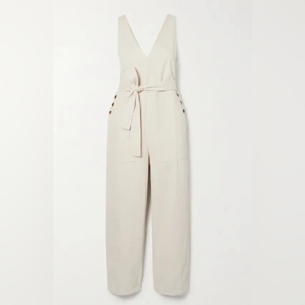 Alex Mill Millie Cream Jumpsuit